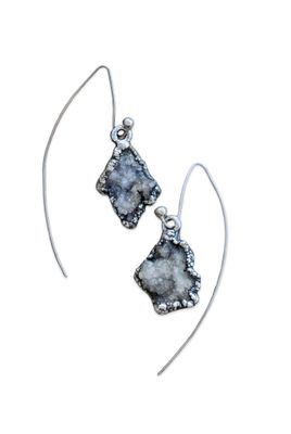 Silver earrings 