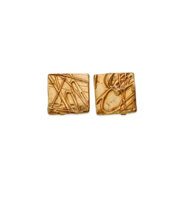 Brass earrings