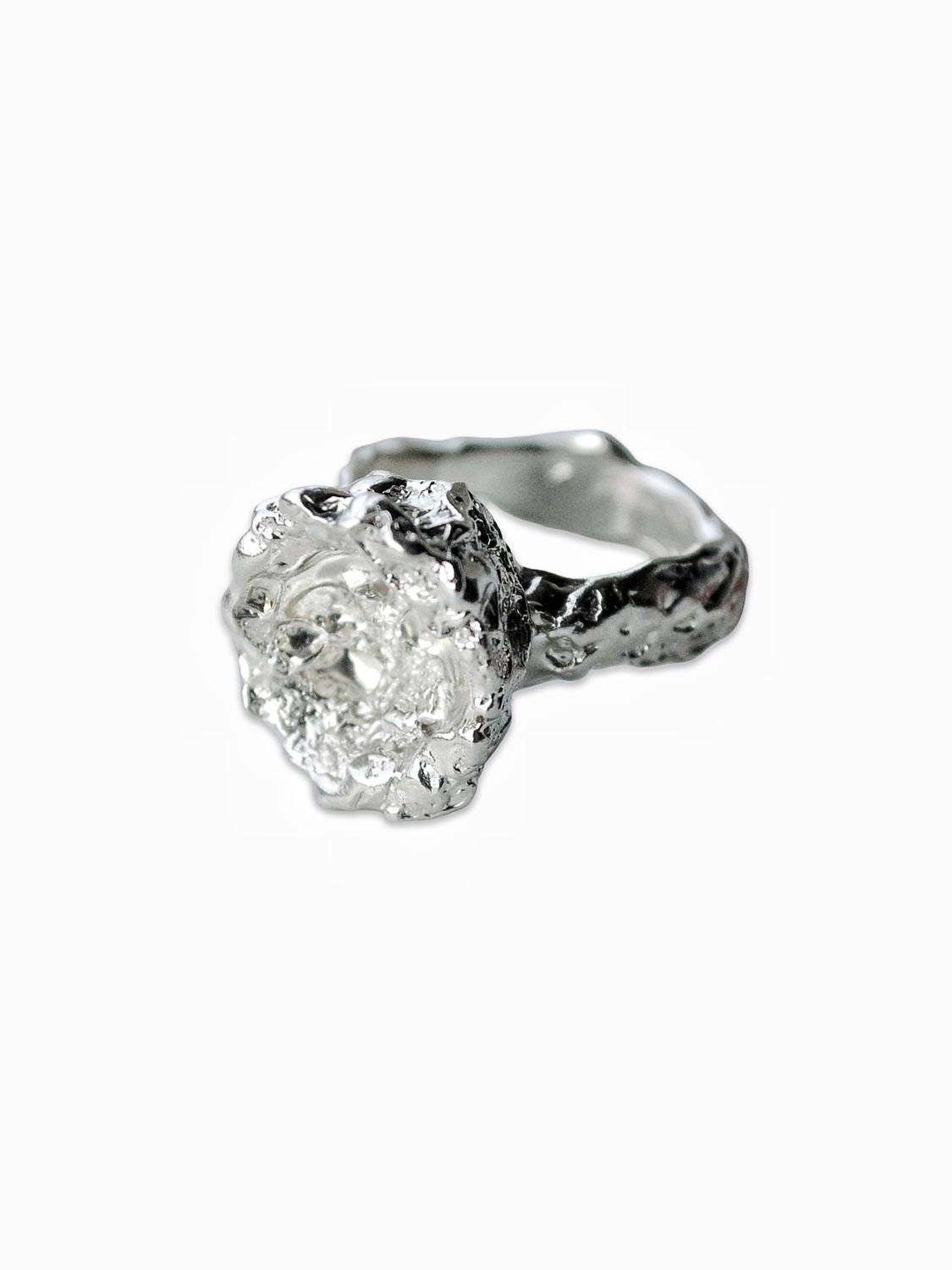 Silver ring Size 16.8 