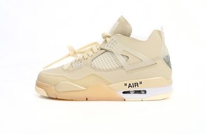 Jordan 4 Retro Off-white Sail