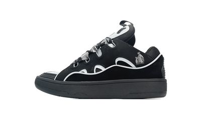 Lanvin Curb Sneakers &#39;Black Grey&#39;