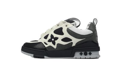 LV Black Sneakers &#39;black and white&#39;
