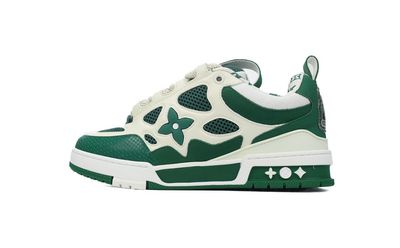 LV Sneakers &#39;green and white&#39;
