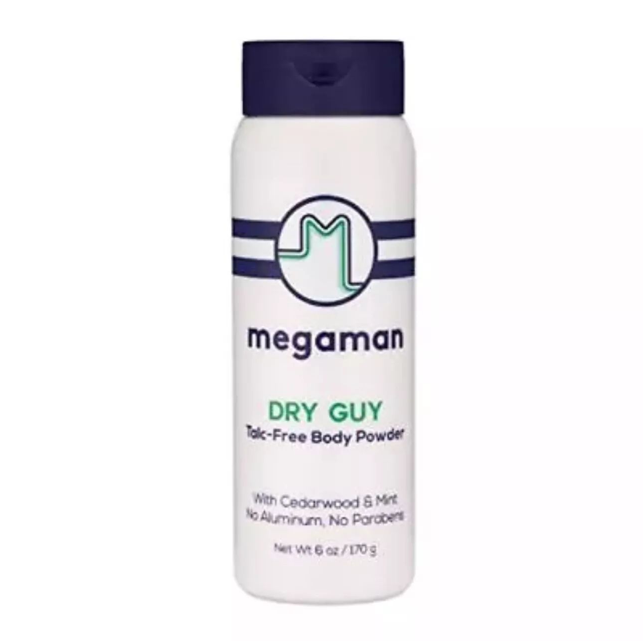 Megaman Dry Guy Talc-Free Body Powder