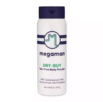 Megaman Dry Guy Talc-Free Body Powder