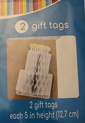 &quot;Set of decorative Celebration Tags, perfect for labeling gifts, crafts, and party favors for any occasion.&quot;