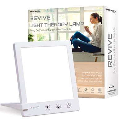 "Merkury Innovations Revive Light Therapy Lamp for improving sleep"
