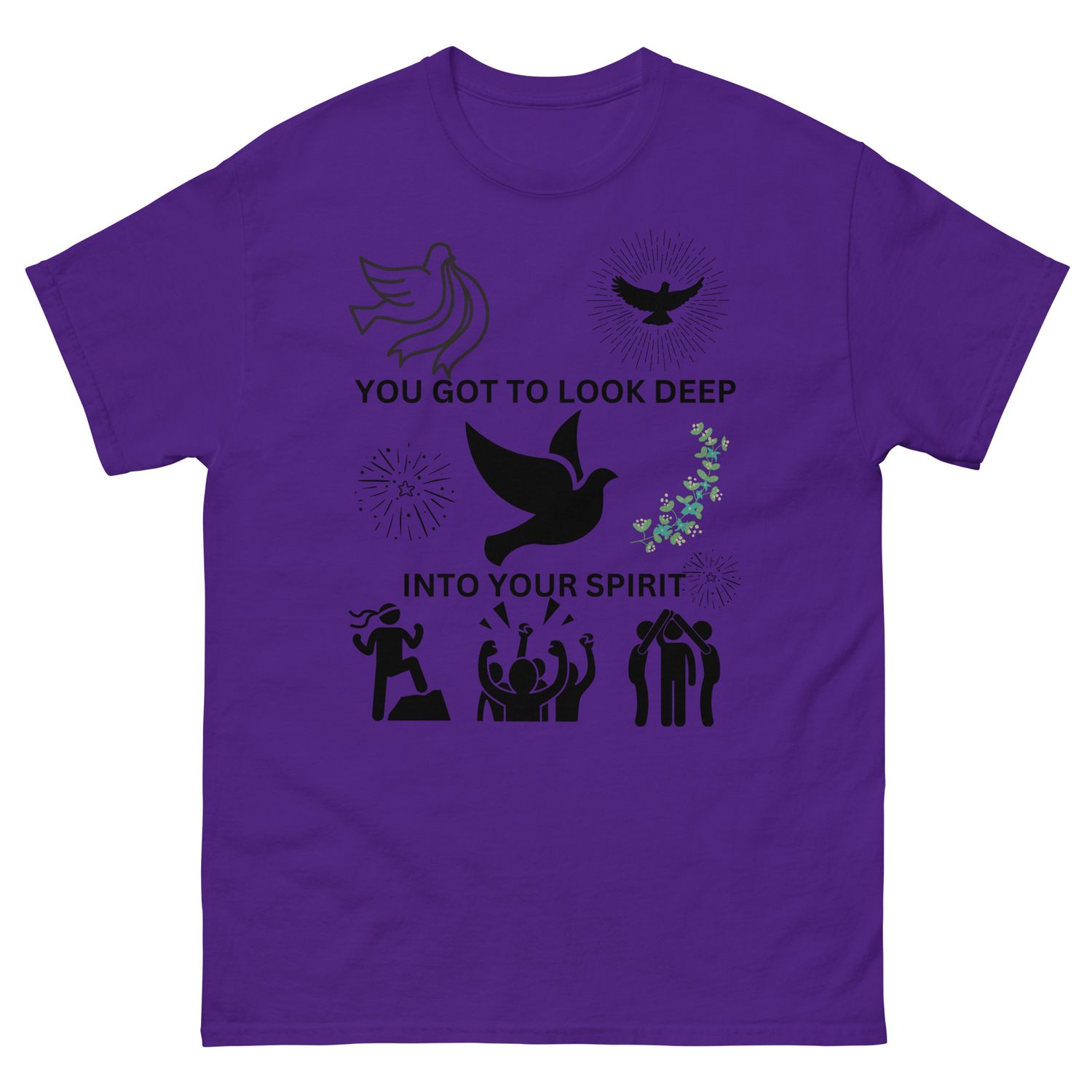 Deep Roots, Strong Spirit Unisex classic tee
