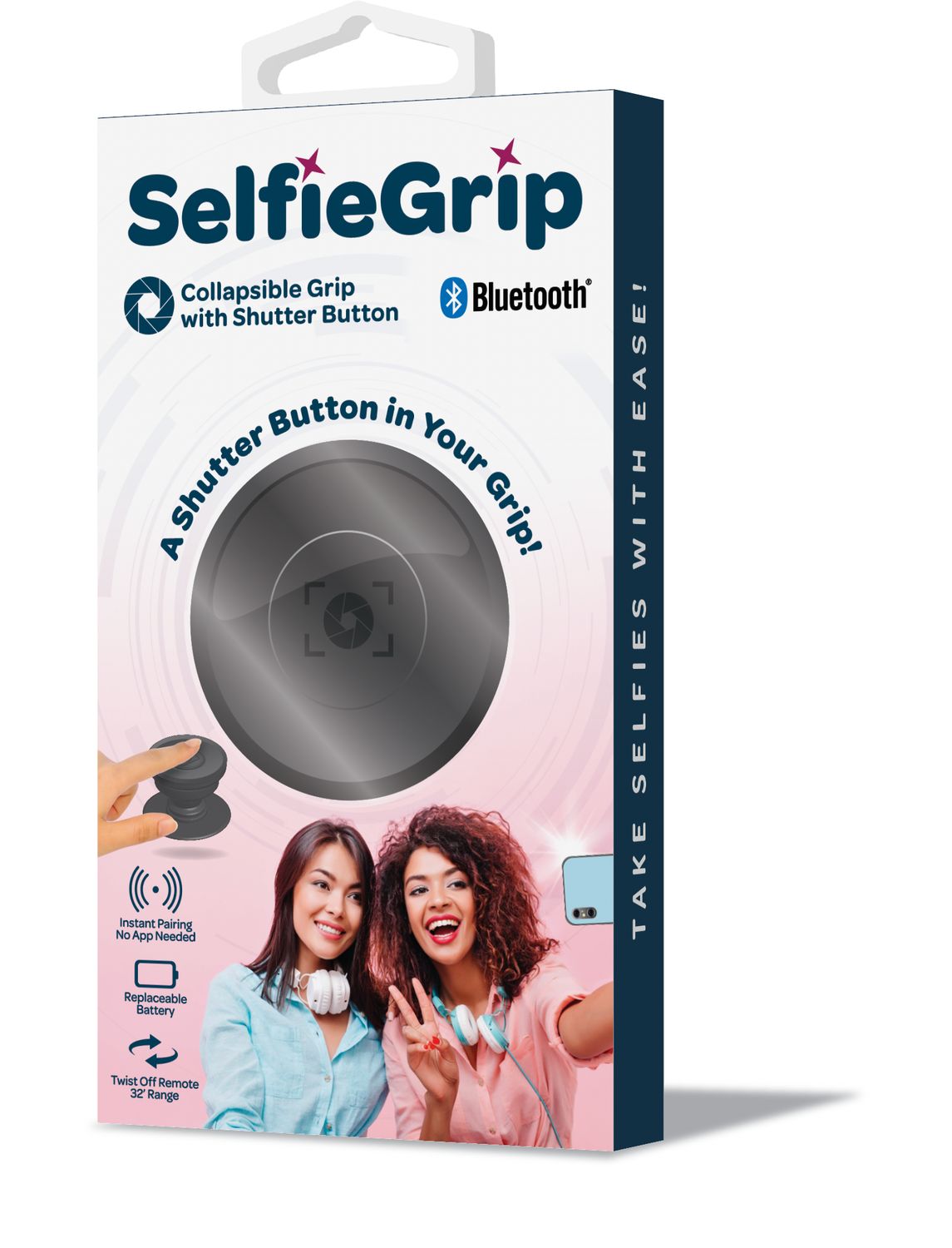 Oncore Innovations Selfie Grip, with Shutter Button