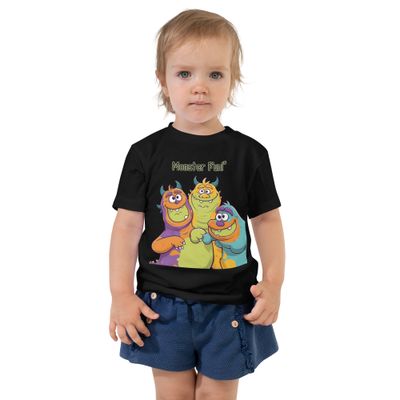 "Monster Buddies" Toddler Tee Toddler Short Sleeve Tee