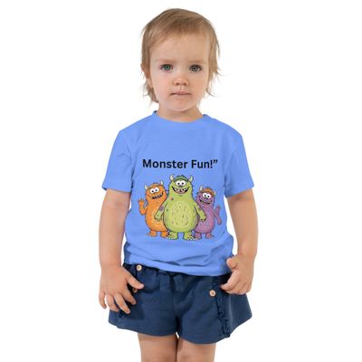 Little Monster Crew Tee Toddler Short Sleeve Tee