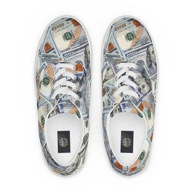 Cash Flow  Women’s lace-up canvas shoes