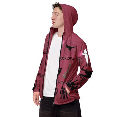 Cheerful Spirit Men’s windbreaker