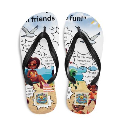 Sunshine and Waves Adventure Flip-Flops