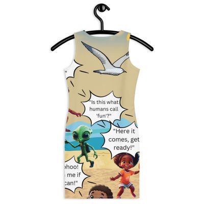 Sunshine and Waves Adventure Bodycon dress