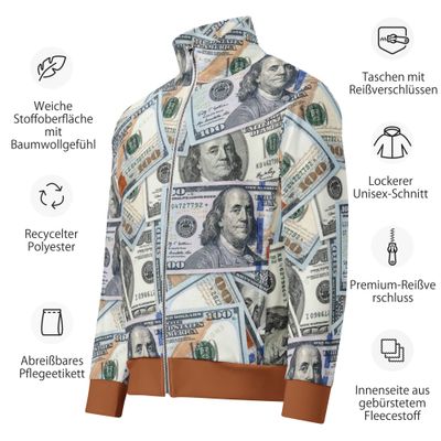 Millionaire's Drip Unisex track jacket