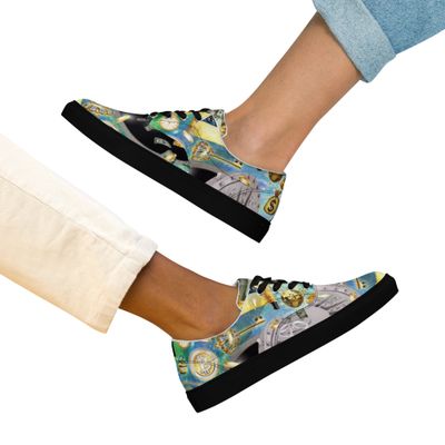 Timeless Elite Women’s lace-up canvas shoes