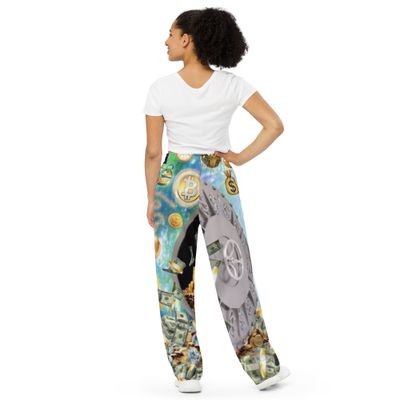 Timeless Elite All-over print unisex wide-leg pants
