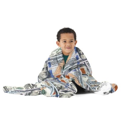 Millionaire&#39;s Drip Throw Blanket