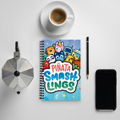 Smash Buddies Spiral notebook
