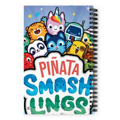 Smash Buddies Spiral notebook