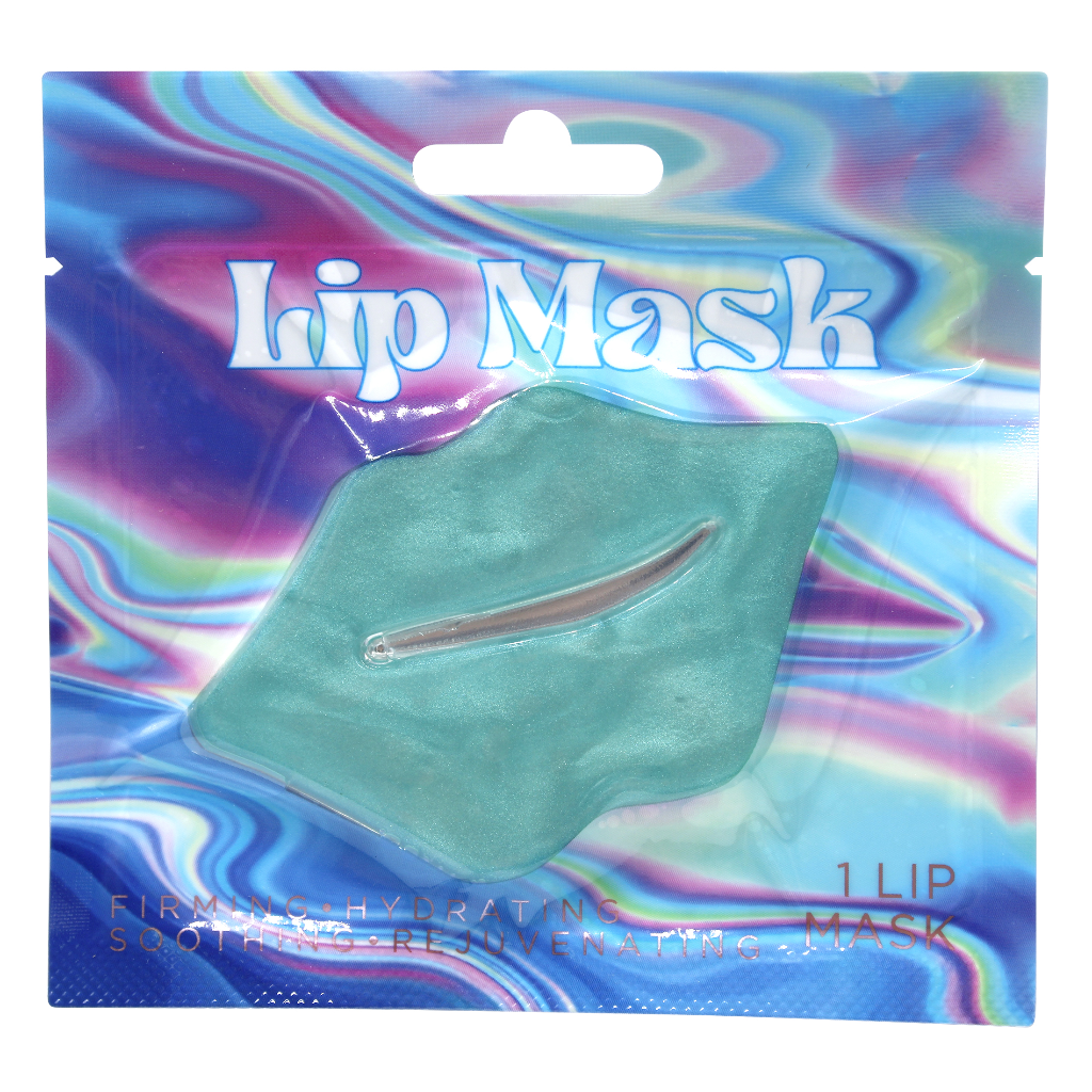 Taste Beauty Lip Mask, Teal, One Size, Beauty Mask Time