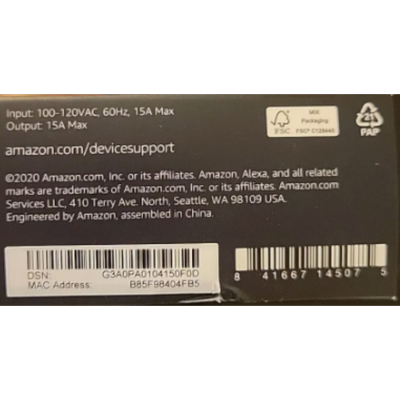  Amazon Smart Plug - Works With Alexa - Voice Control
