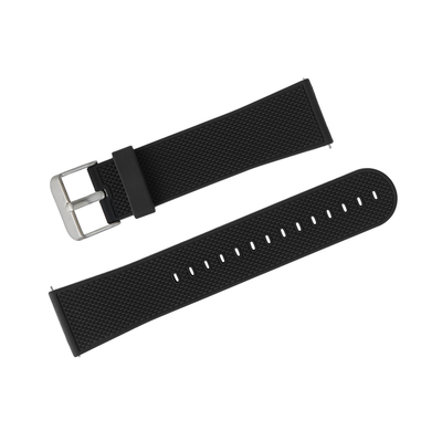 &quot;onn. Black Silicone Band for Fitbit Versa and Fitbit Versa 2&quot;

