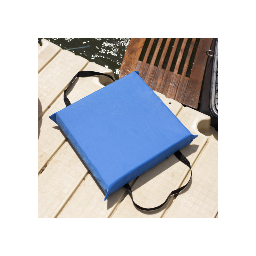 X2O U.S. Coast Guard Approved Type IV Throwable Boat Cushion in Blue.