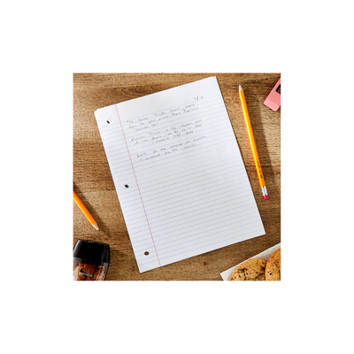 "Pen+Gear 500-count College Ruled Filler Paper, 10.5 x 8 inches"
