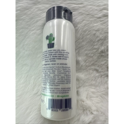 "Megababe Dry Guy Talc-Free, All-Natural Sweat Absorbing Body Powder, 6 oz"
