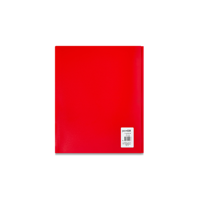 "Pen+Gear Red 3-Prong 2-Pocket Poly Folder"
