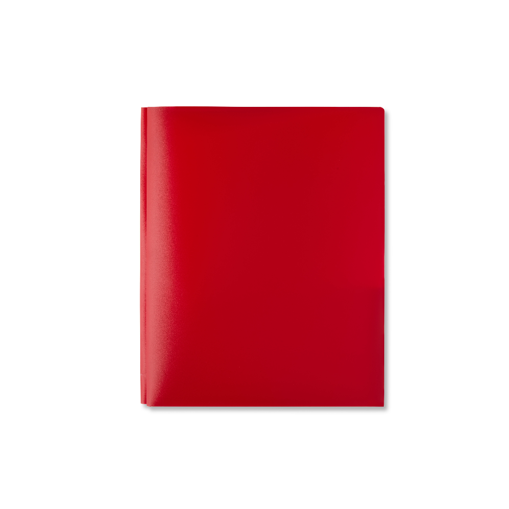&quot;Pen+Gear Red 3-Prong 2-Pocket Poly Folder&quot;
