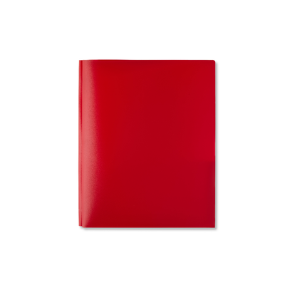 &quot;Pen+Gear Red 3-Prong 2-Pocket Poly Folder&quot;
