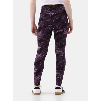 Purple Tie Dye High Rise Ankle Leggings, XS, Stretch Fabric, No Boundaries