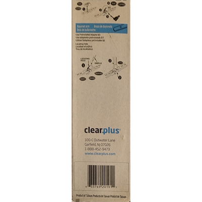 Clear Plus 19-inch wiper blade, Model 20191, designed for streak-free performance and reliable durability."