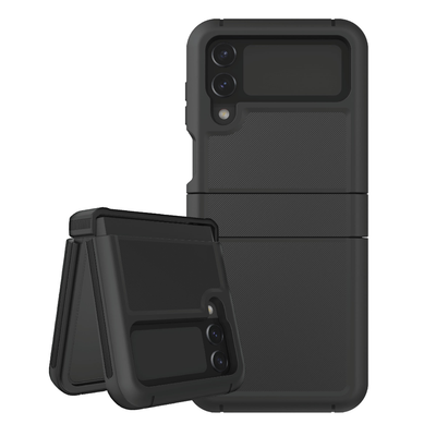 &quot;onn. Black Rugged Phone Case for Samsung Galaxy Z Flip4 5G&quot;
