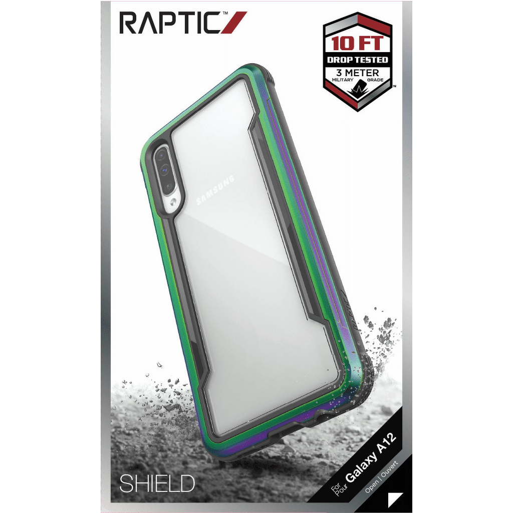 &quot;Raptic Shield Shockproof Phone Case compatible with Samsung Galaxy A12&quot;

