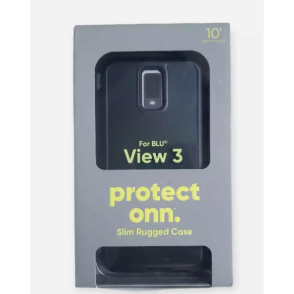 &quot;onn. Slim Rugged Phone Case for BLU View 3&quot;
