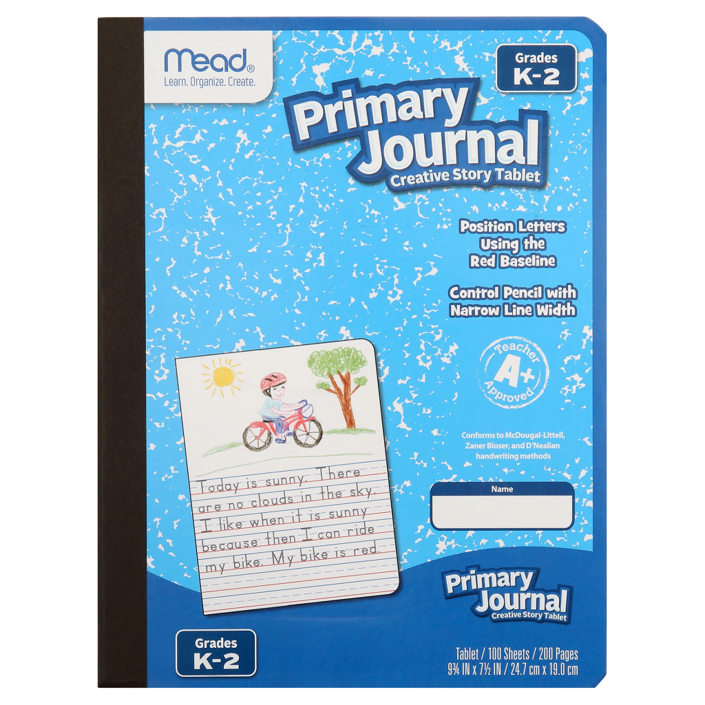 &quot;Mead Early Learning Primary Journal in Blue&quot;
