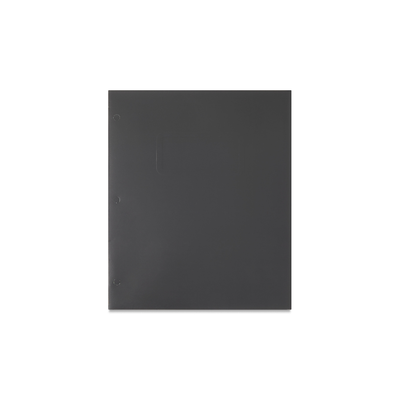 &quot;Pen+Gear Black Letter Size 2-Pocket Paper Folder, 9.5 x 11.5 inches&quot;
