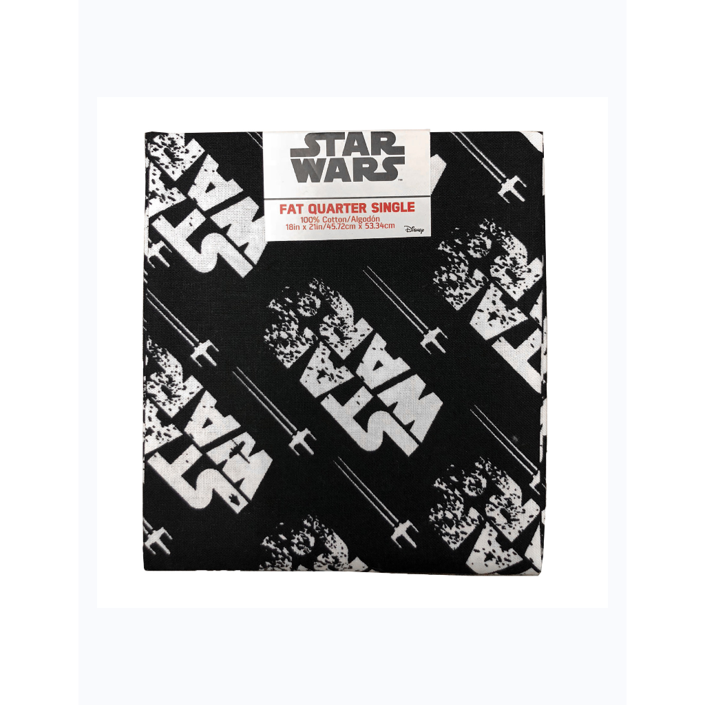 &quot;Eugene Textiles LucasArts Star Wars Ships Fat Quarter – White, 18x21 inches, 100% Quilting Cotton&quot;
