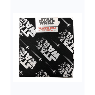 &quot;Eugene Textiles LucasArts Star Wars Ships Fat Quarter – White, 18x21 inches, 100% Quilting Cotton&quot;
