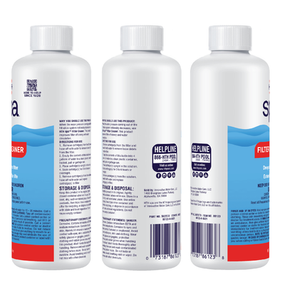  HTH Spa Care Filter Cleaner for Spas &amp; Hot Tubs, 16oz