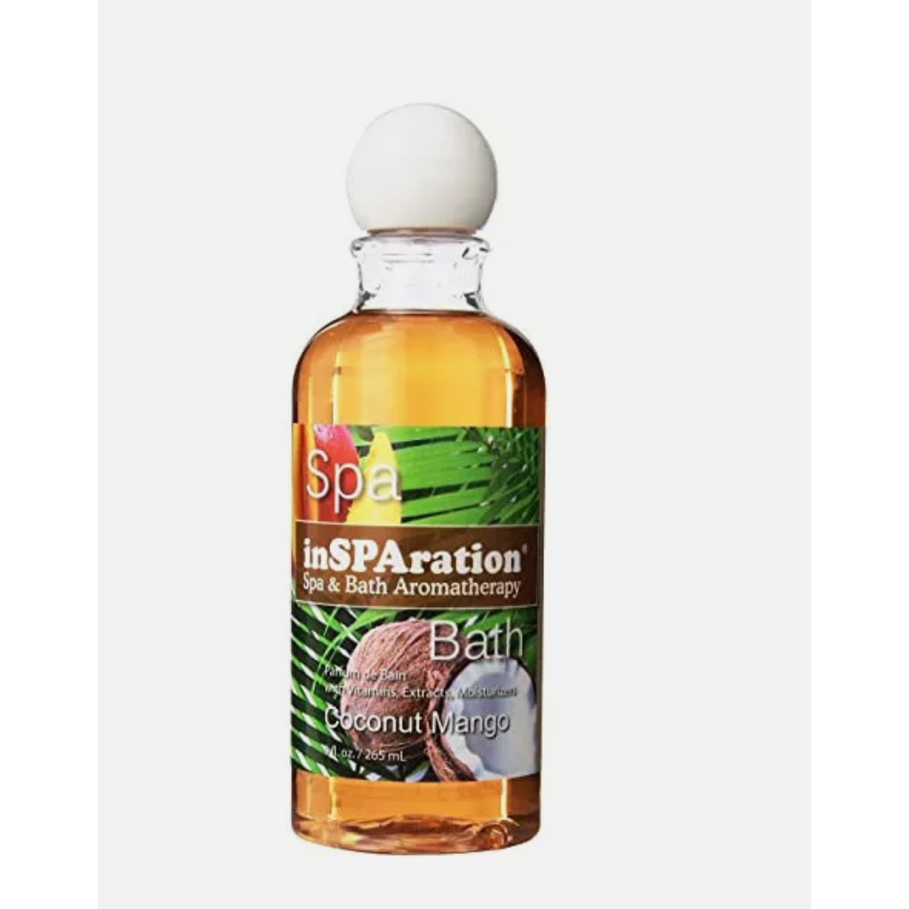 InSPAration Spa and Bath Aromatherapy Coconut Mango Liquid, 9 oz