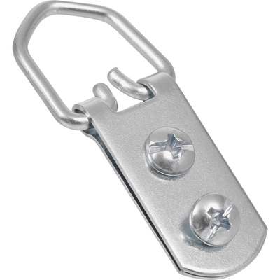 OOK Large D-Ring Hanger – Zinc Finish, Steel, 6 Pack