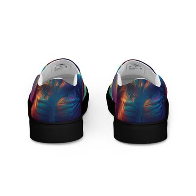 Alien Attitude Men’s Slip-On Canvas Shoes – Bold, Unique &amp; Comfortable