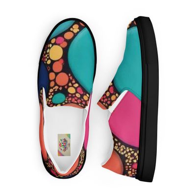 Bold Bloomers Women’s Slip-On Canvas Shoes: Where Comfort Meets Style