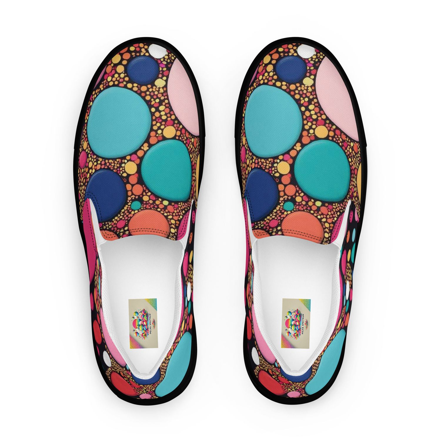 Whimsical Waves Women’s Slip-On Canvas Shoes: Embrace Your Journey
