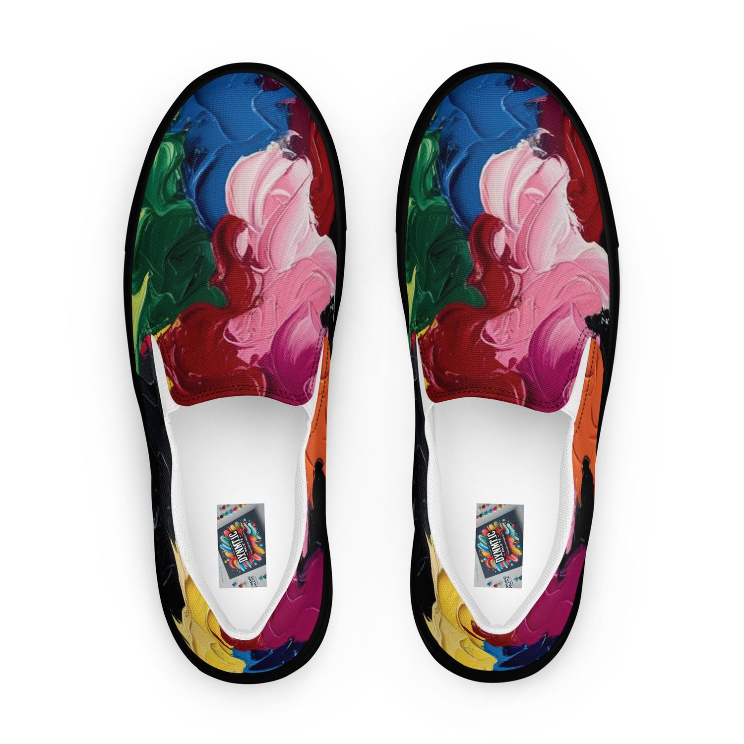 Radiant Burst Women’s Slip-On Canvas Shoes: Style Meets Comfort